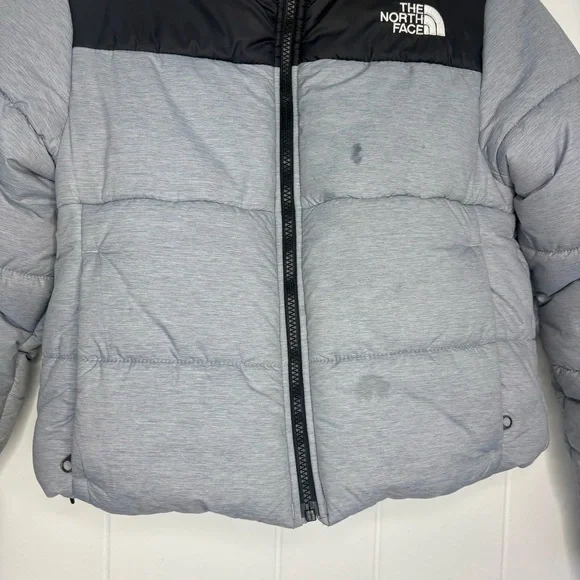 The North Face Saikuru Cropped Jacket in Gray Puffer Jacket Women’s XS Outdoor - Picture 5 of 11